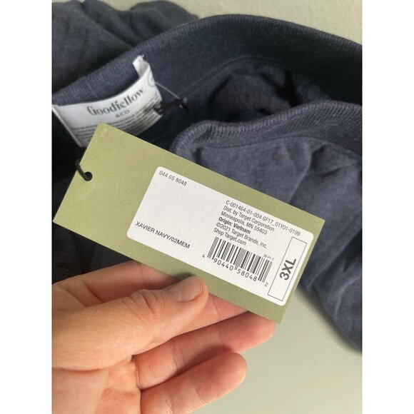 NWT Goodfellow & Co Navy Blue Pajama sweatpants - Picture 4 of 5